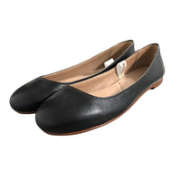 Sanis Women's Stylish & Comfortable Leather Flats - Black Sanis Shoes