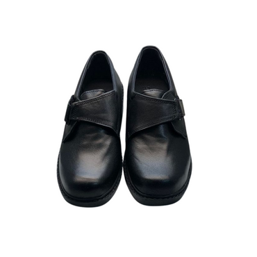 Premium Black Leather School Shoes for (Toddler/Little Kid/Big Kid) Sanis Shoes