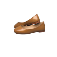 Girls' Leather Ballerina Flats Sanis Shoes