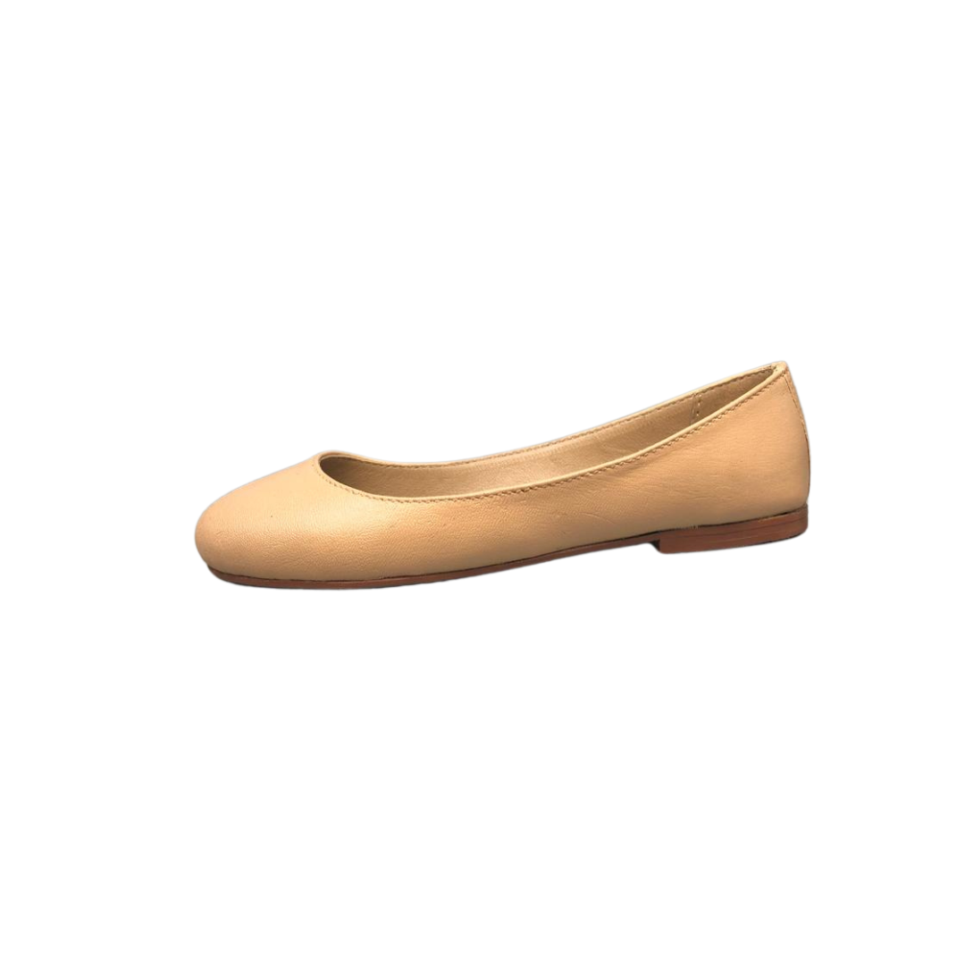 Soft Leather Slip-On Flats for Little Girls Sanis Shoes