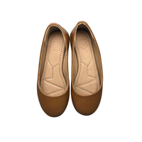 Girls' Leather Ballerina Flats Sanis Shoes