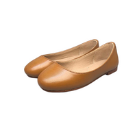 Girls' Leather Ballerina Flats Sanis Shoes